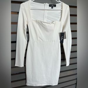 Nwt lulus white dress xs